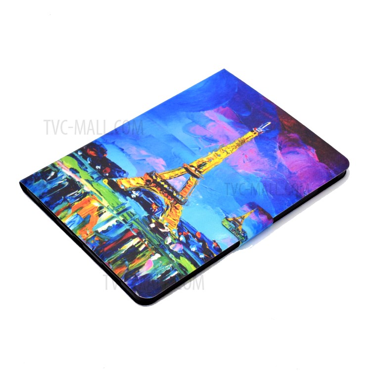 Pattern Printing Leather Stand Tablet Case for iPad Air (2020) - Tower-5