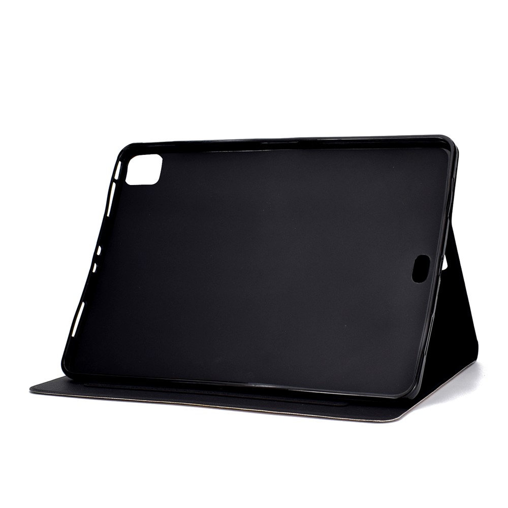 Modèle D'impression en Cuir Case de Tablette Pour Ipad Pro 11 Pouces (2021) / Air (2020) / Air (2022) - Papillon Bleu