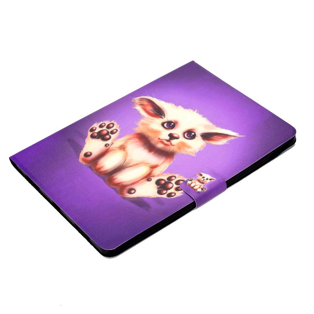 Pattern Printing Leather Stand Tablet Case for iPad Air (2020) - Abyssinian Cat-5