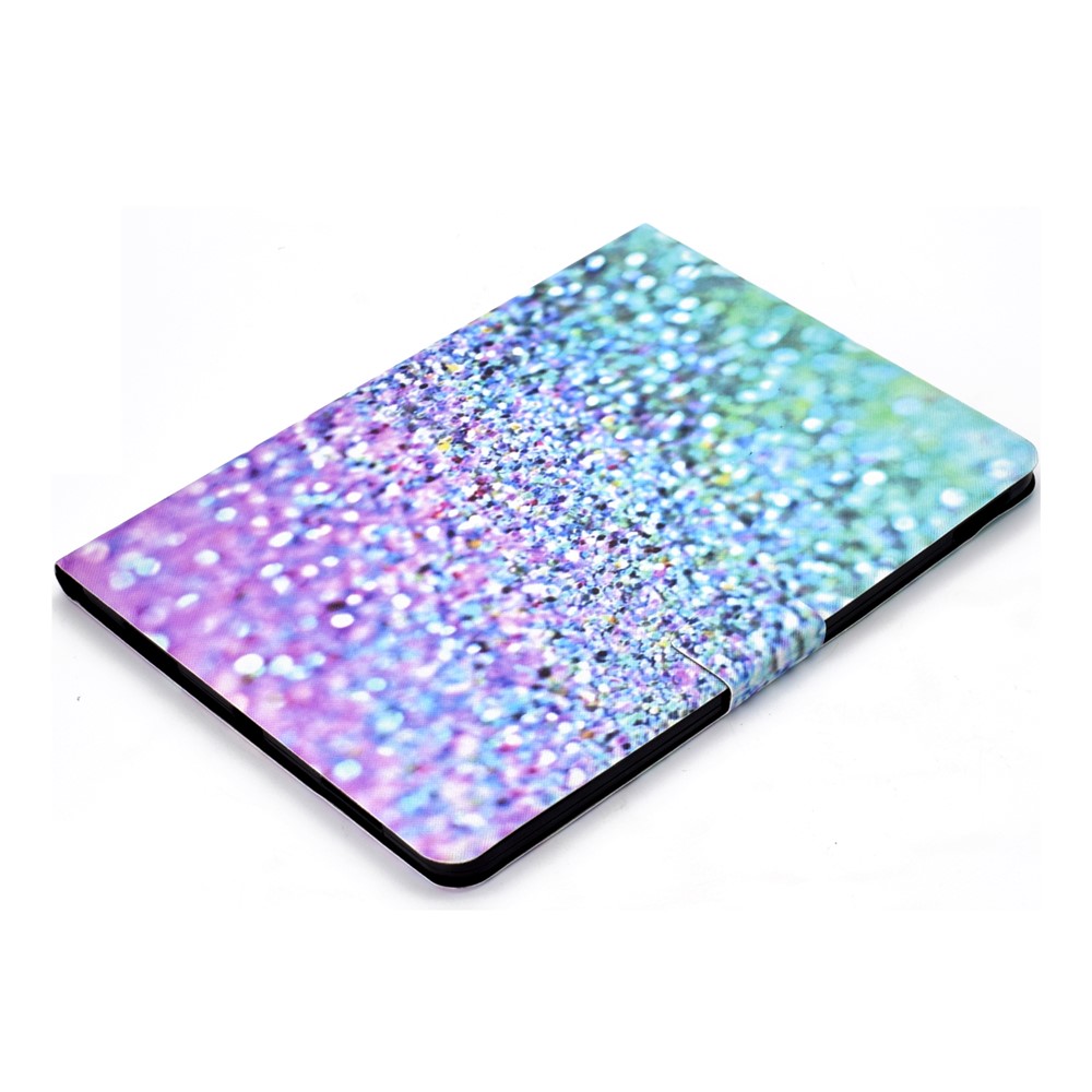 Pattern Printing Leather Stand Tablet Case for iPad Air (2020) - Glittery Element-5