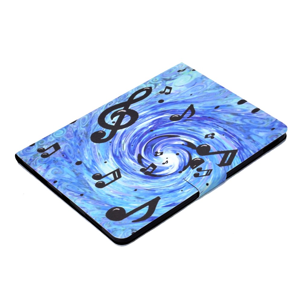 Pattern Printing Leather Stand Tablet Case for iPad Air (2020) - Music Symbol-5
