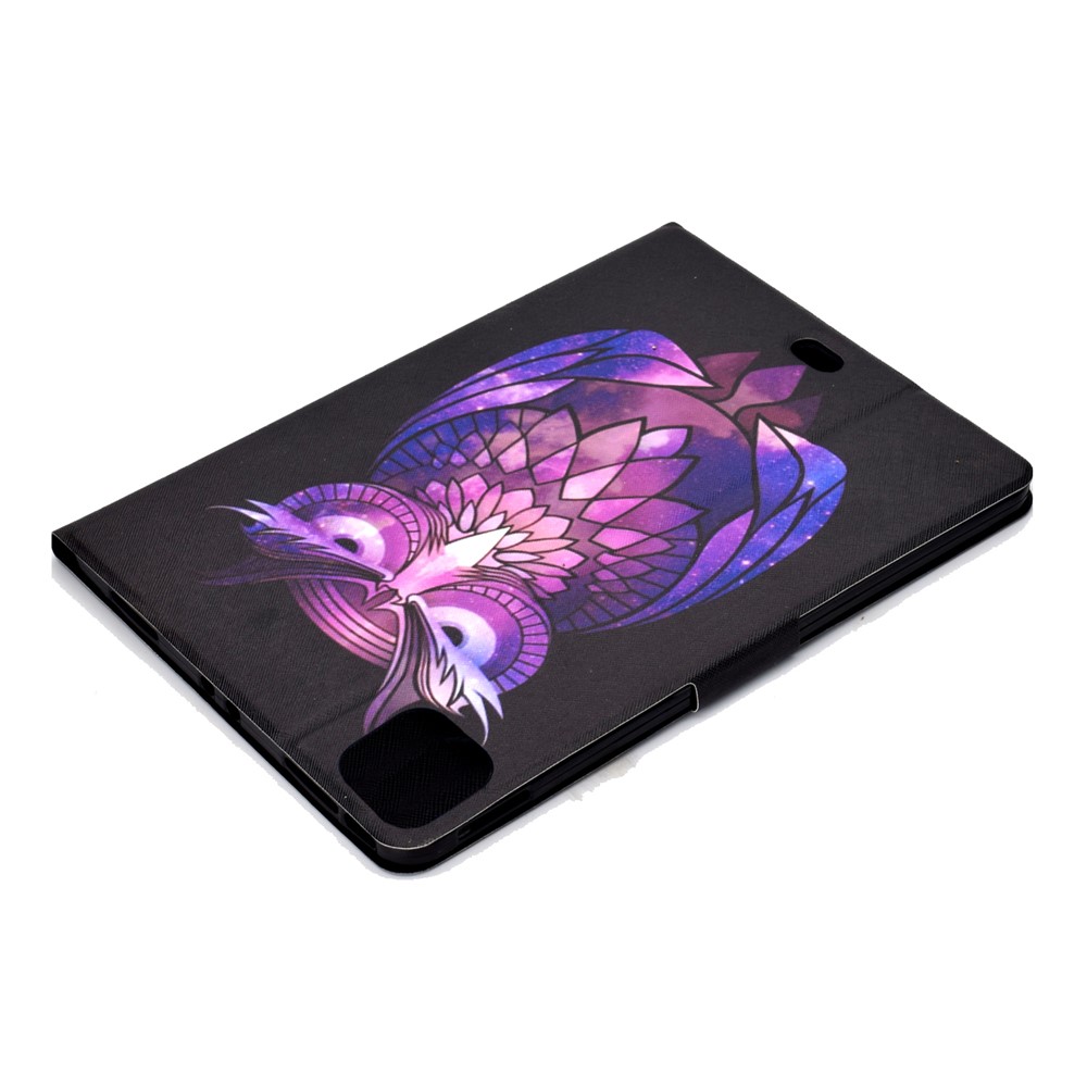 Pattern Printing Leather Stand Tablet Case for iPad Air (2020) - Owl-6