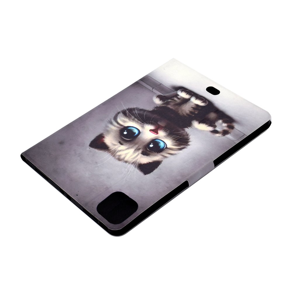 Pattern Printing Leather Stand Tablet Case for iPad Air (2020) - Baby Cat-6