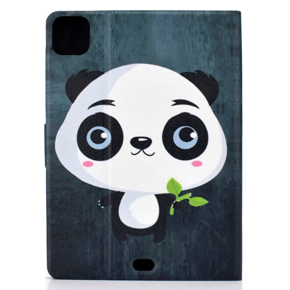 Pattern Printing Leather Stand Tablet Case for iPad Air (2020) - Panda-3