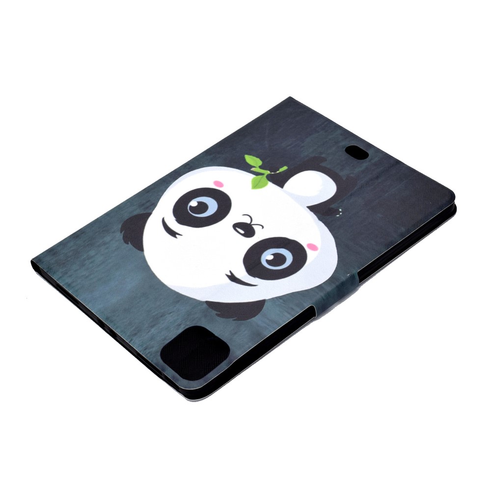 Pattern Printing Leather Stand Tablet Case for iPad Air (2020) - Panda-6