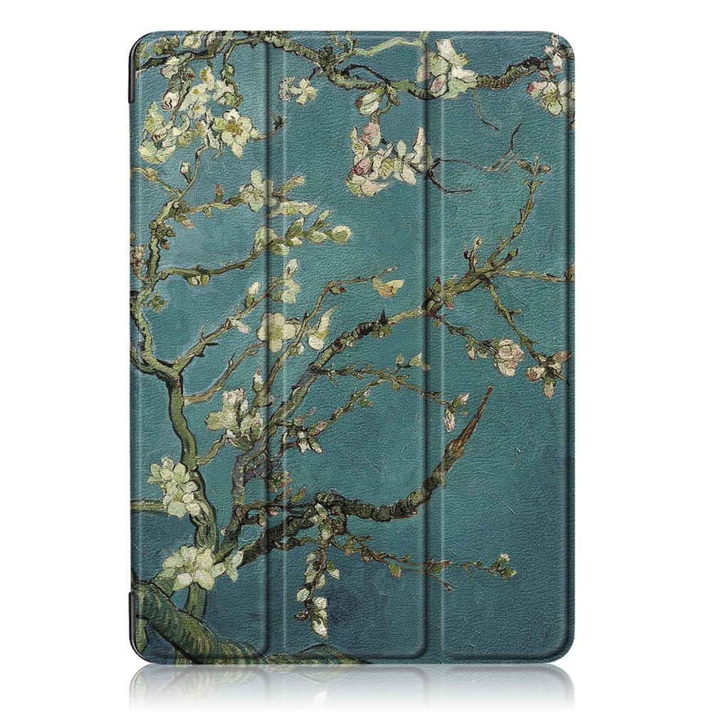 Impression Cutanée Tri-pli Stand Stand Auto Wake / Sleep Tablet Shell Pour IPad Air (2020) - Wintersweet-2