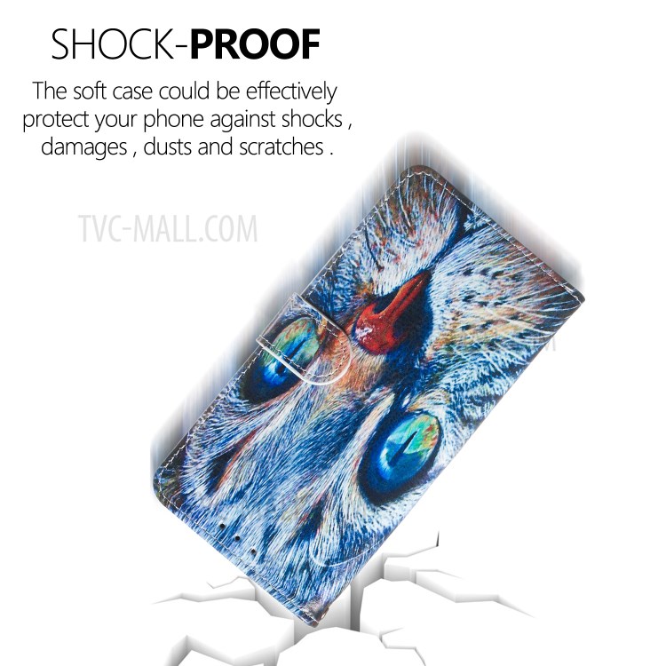 New Pattern Printing Leather Protector Wallet Stand Phone Case for iPhone 12 Pro Max 6.7 inch - Oil Painting-9