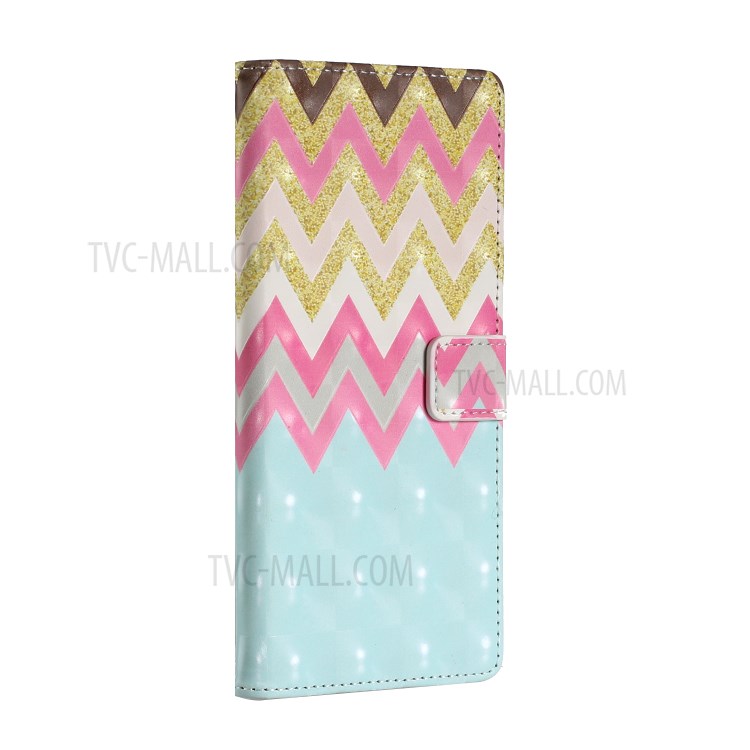 Light Spot Decor Patterned Phone Cover Wallet Leather Case for iPhone 12 Pro Max 6.7 inch - Twill-3