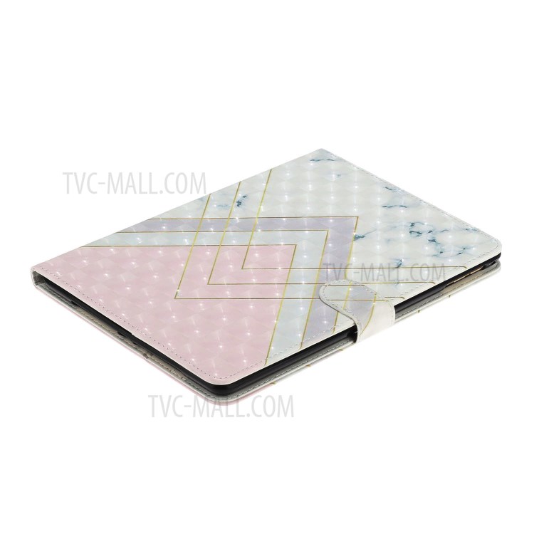 Light Spot Decor Pattern Printing Smart Leather Stand Protective Case for iPad 10.2 (2019) - Geometric Patterns-7