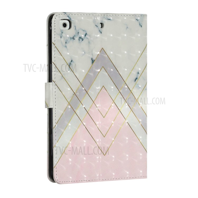 Light Spot Decor Pattern Printing Smart Leather Stand Protective Case for iPad Mini/Mini 2/Mini 3/Mini 4/Mini (2019) 7.9 inch - Geometric Patterns-5