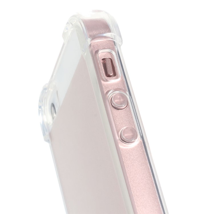 Drop-resistant Acrylic Hard Back Case for iPhone SE/5s/5 - Transparent-4