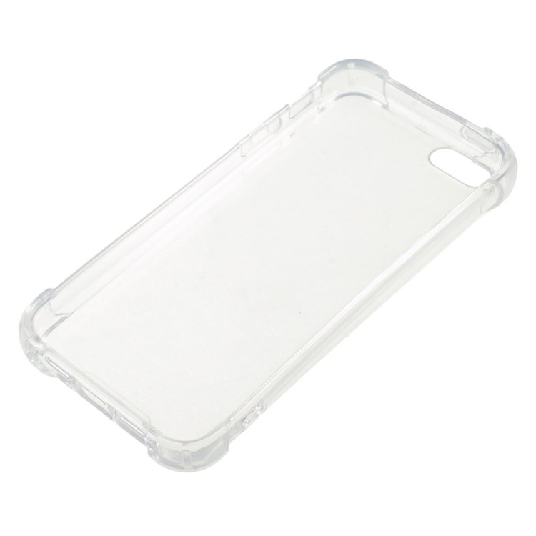 Drop-resistant Acrylic Hard Back Case for iPhone SE/5s/5 - Transparent-5