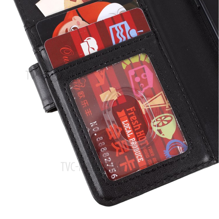 Leather Wallet Stand Phone Case Cover for iPhone 12 5.4-inch-9