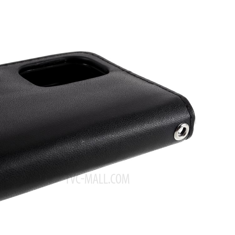 Leather Wallet Stand Phone Case Cover for iPhone 12 Pro/12-4