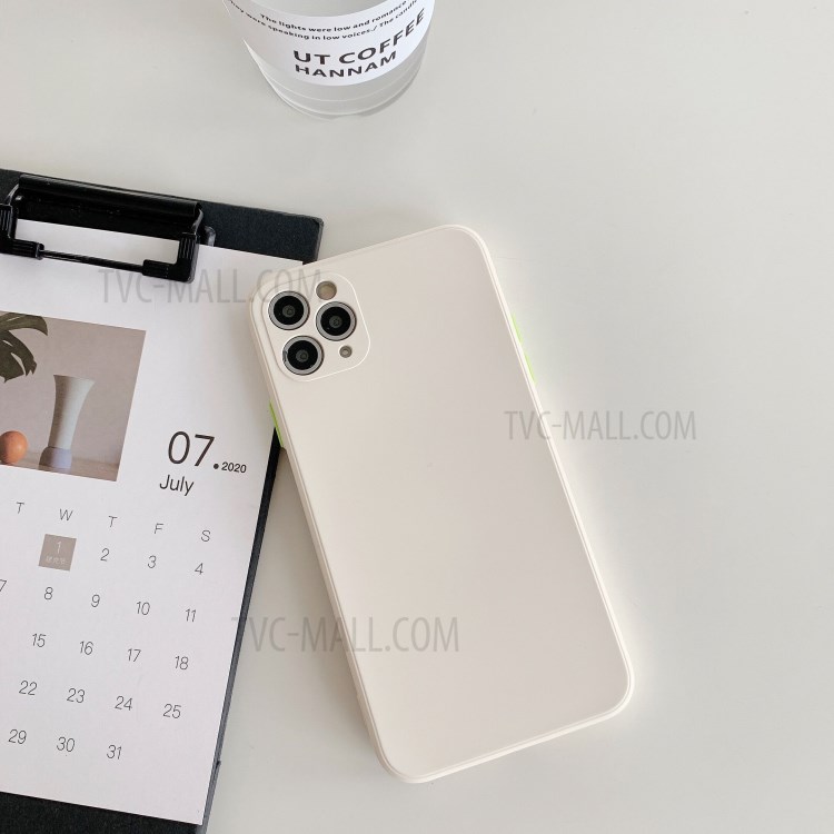 LUO Series Soft TPU Phone Case for iPhone 11 Pro Max 6.5-inch - White-1