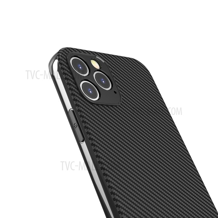Carbon Fiber Texture TPU Phone Case for iPhone 12 mini-3