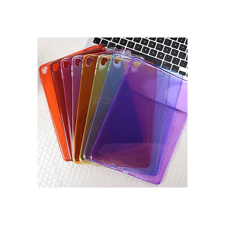 Glossy Soft TPU Cover for iPad Pro 9.7 inch - Transparent-2
