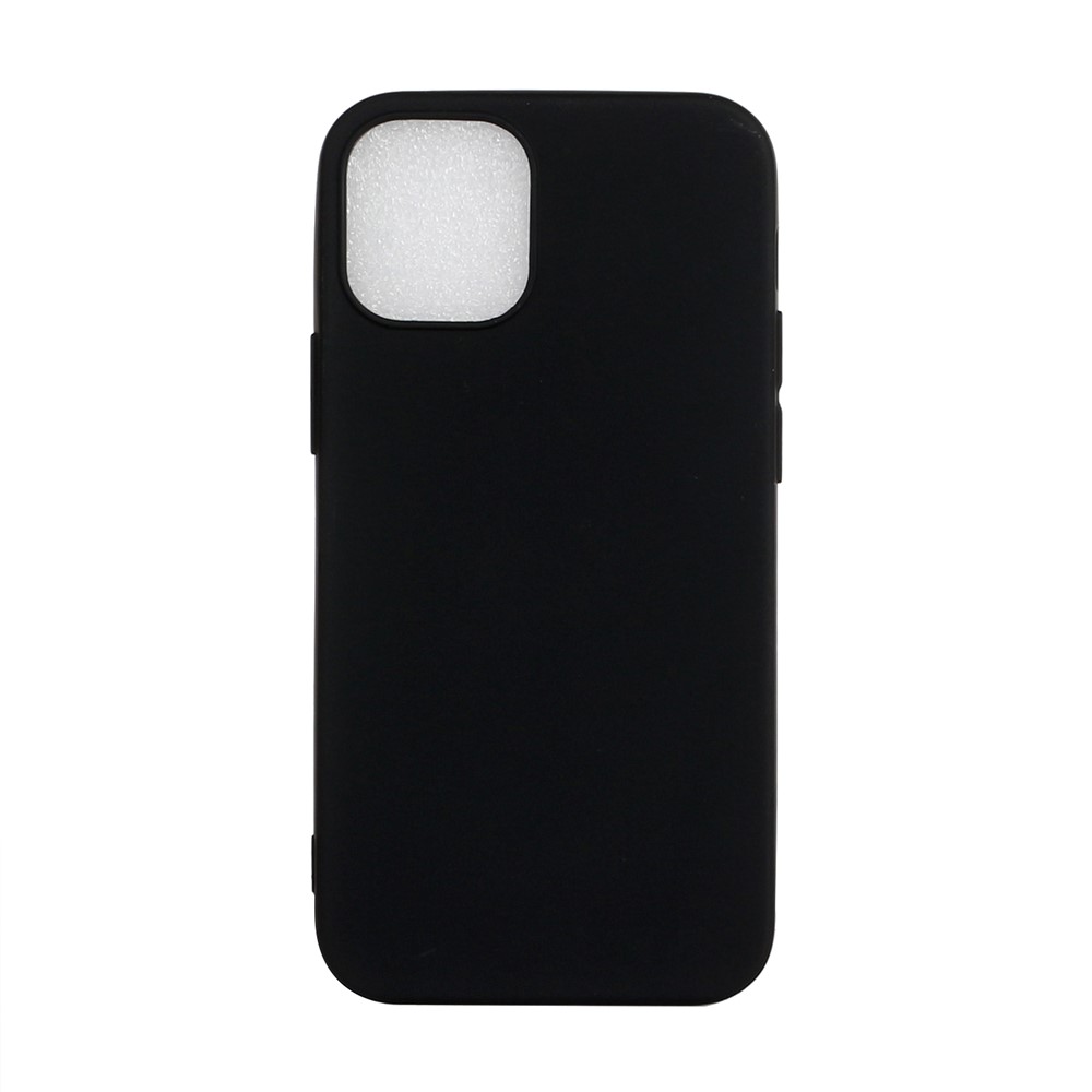 tampa de capa de telefone tpu para iphone 12 mini 5,4 polegadas - preto