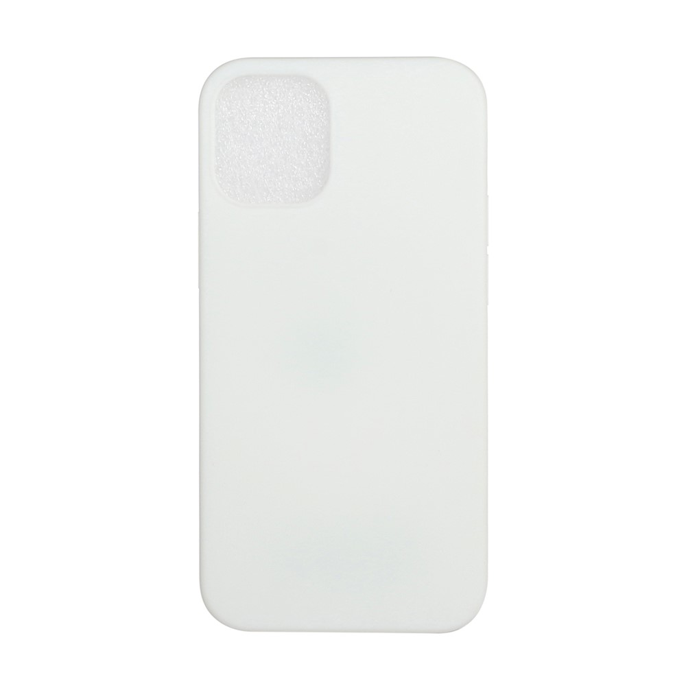 Flexible TPU Protector Mobile Phone Case for iPhone 12 Pro/12 - White-1