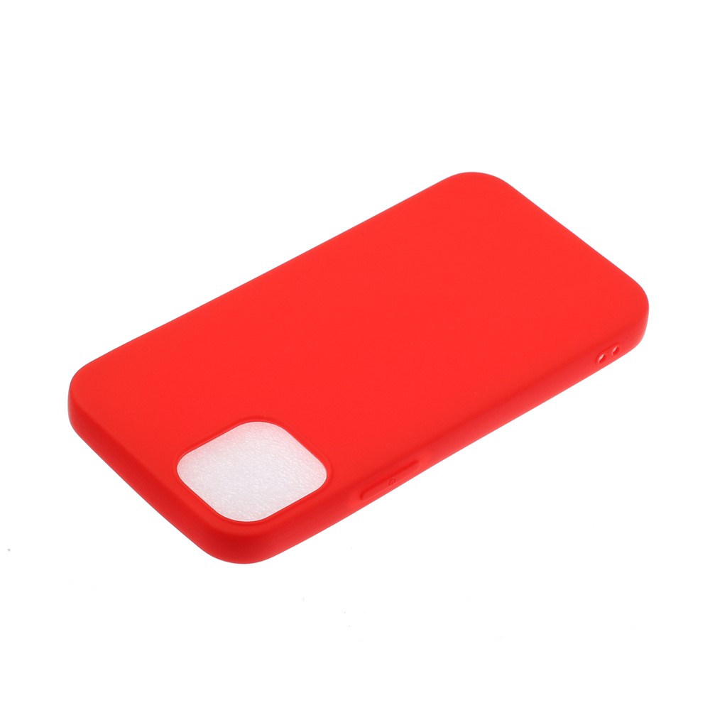 Flexible TPU Protector Mobile Phone Case for iPhone 12 Pro/12 - Red-3