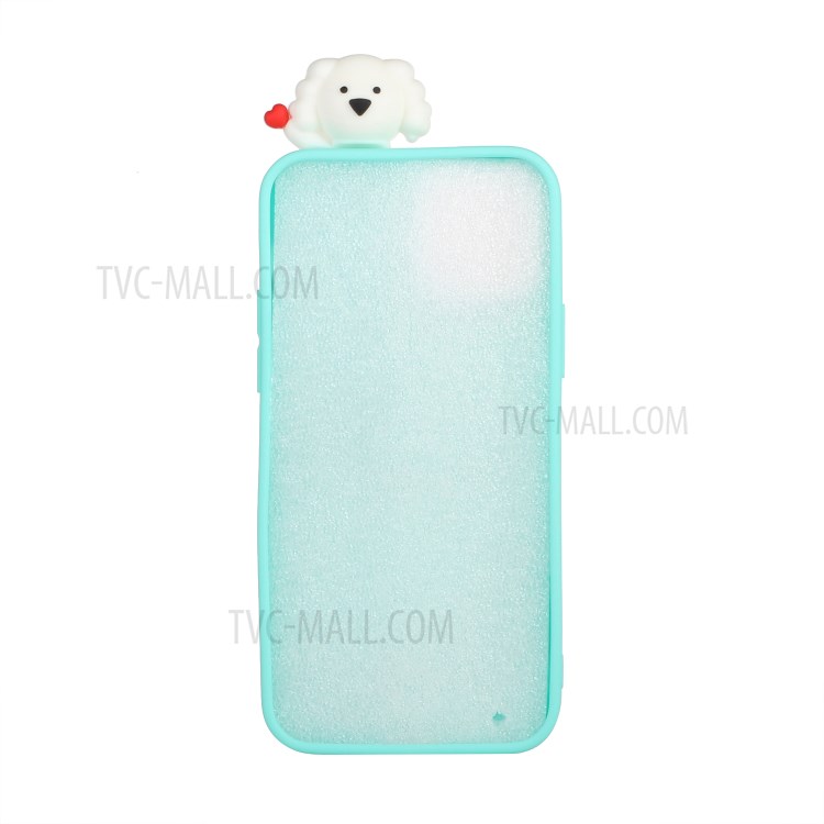 3D Doll Decor Soft TPU Mobile Phone Cover for iPhone 12 Pro Max 6.7 inch - Cloud-2