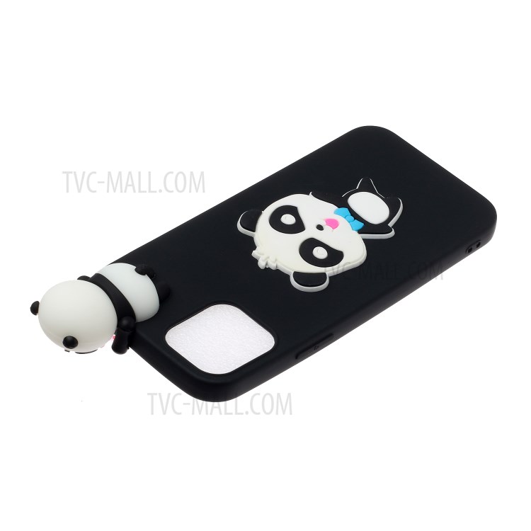 3D Pattern Printing Cover TPU Back Case for iPhone 12 Pro Max 6.7 inch - Hello Panda-4