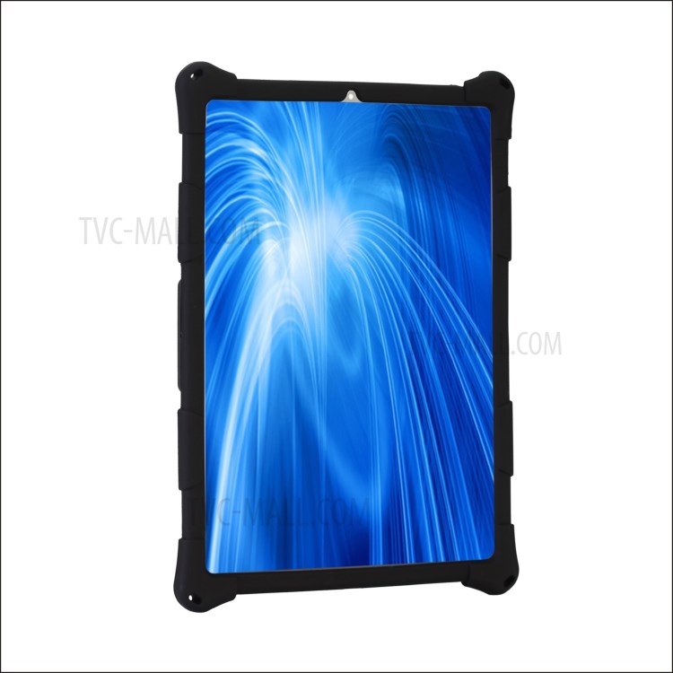 With Kickstand and Hanging Rope PC + Silicone Case for iPad Pro 11-inch (2020)/(2018) - Black-3