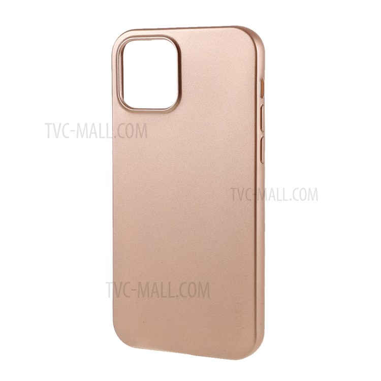 X-LEVEL Guardian Series Soft Matte TPU Mobile Phone Case Cover for iPhone 12 mini - Gold-2