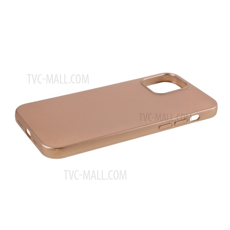 X-LEVEL Guardian Series Soft Matte TPU Mobile Phone Case Cover for iPhone 12 mini - Gold-4