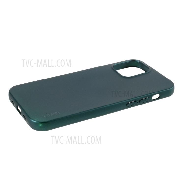 X-LEVEL Guardian Series Matte TPU Phone Case for iPhone 12 Pro Max 6.7 inch - Green-4