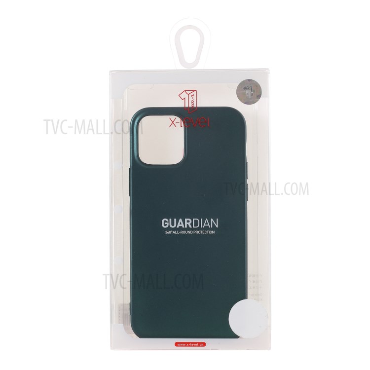 X-LEVEL Guardian Series Matte TPU Phone Case for iPhone 12 Pro Max 6.7 inch - Green-7