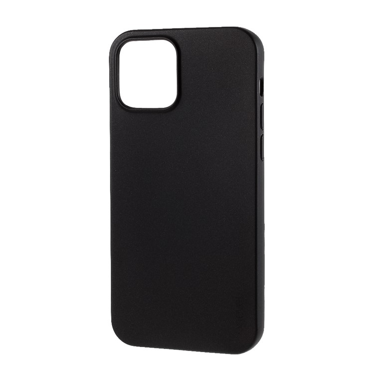 Carcasa de Teléfonos Móviles de TPU Soft Matte de la Serie X-level Guardian Para Iphone 12 Pro/12 - Negro