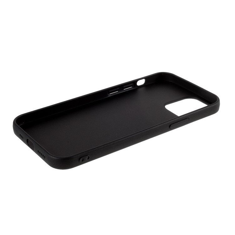 Enveloppe de Téléphone Mobile TPU Soft Guardian Series de Niveau x Pour Iphone 12 Pro / 12 - le Noir