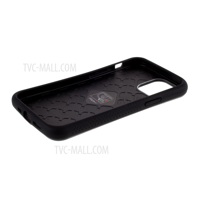 IFACE MALL PC + TPU Hybrid Case Accessory Glossy Shell for iPhone 12 mini - Black-7