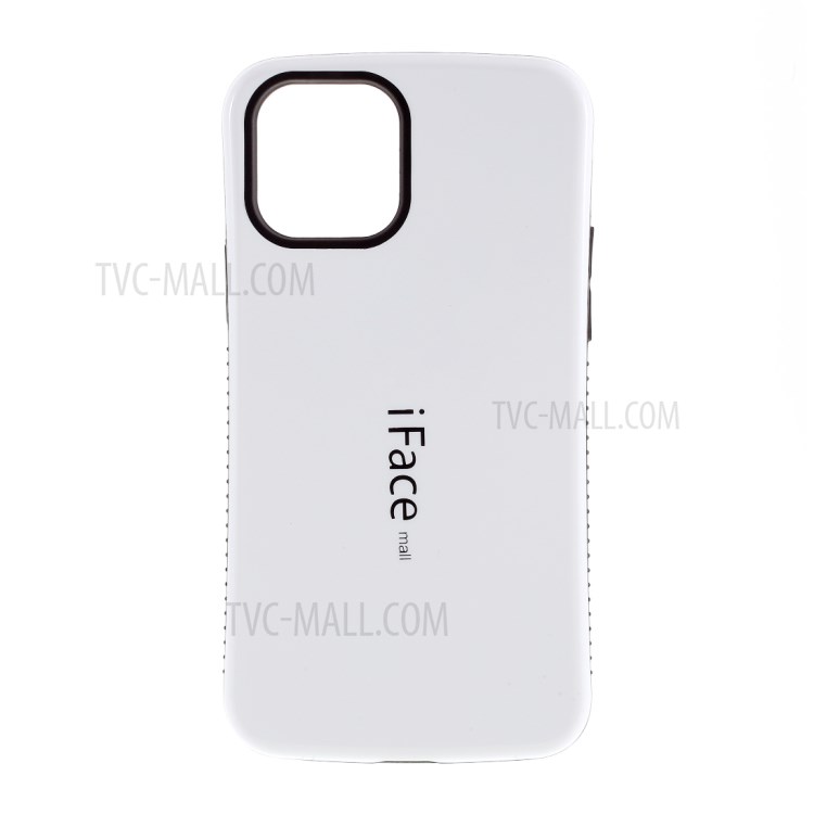 IFACE MALL Hybrid PC + TPU Hybrid Cover for iPhone 12 Pro/12 - White-1