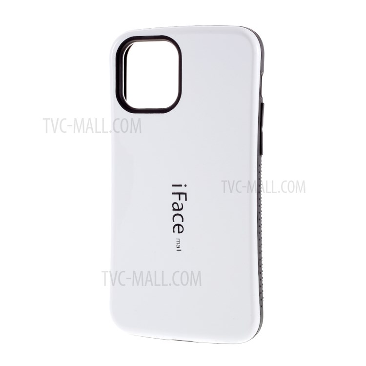 IFACE MALL Hybrid PC + TPU Hybrid Cover for iPhone 12 Pro/12 - White-3