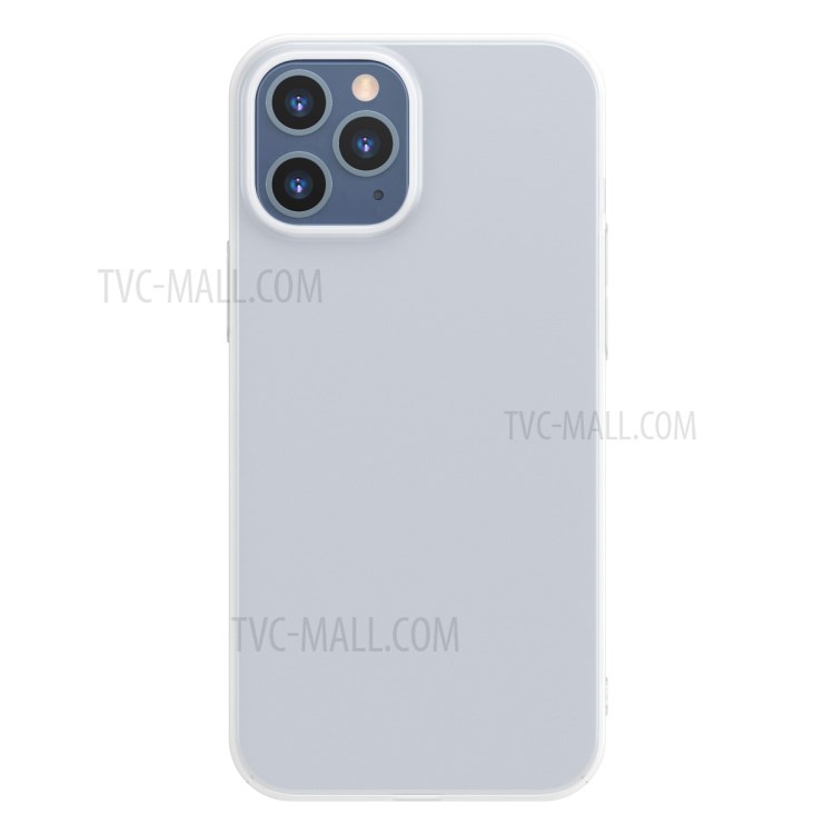 BASEUS Comfort Series Ultra-thin Matte PP Back Case for iPhone 12 Pro/12 - White