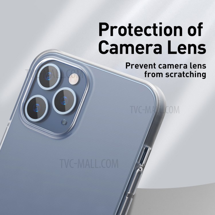 BASEUS Серии Комфорт Ультра-тонкий Матовый PP Задняя Крышка Для Iphone 12 Макс / 12 Про 6.1 Дюйма - Белый-7