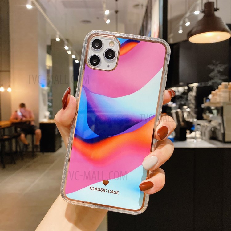 Painting Style IMD TPU Phone Case Stylish Cover for iPhone 12 Pro Max 6.7 inch - Style H-1