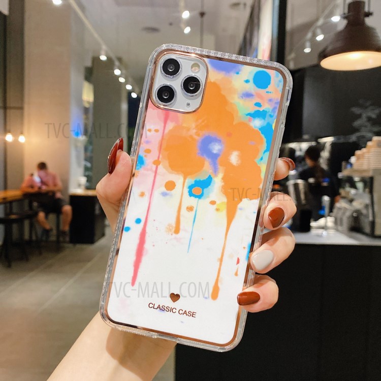 Painting Style IMD TPU Phone Case for iPhone 12 Pro/12 - Style E-1