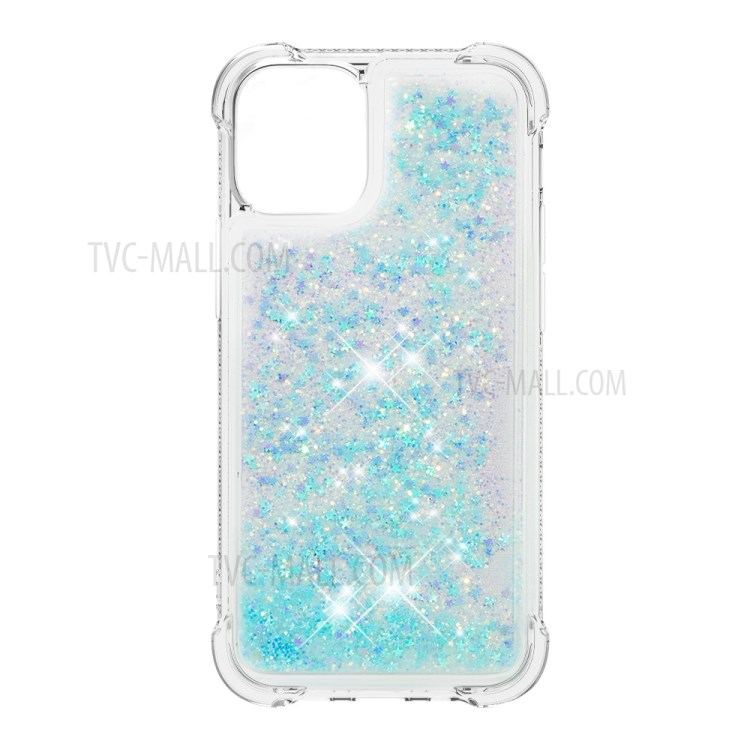 TPU Quicksand Style Cover for iPhone 12 Pro Max 6.7 inch - Baby Blue-2