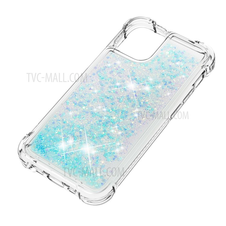 TPU Quicksand Inside Cover for iPhone 12 Pro/12 - Baby Blue-6