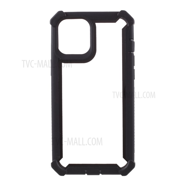 Anti-drop PC+TPU Cover for iPhone 12 5.4 inch - Black-1