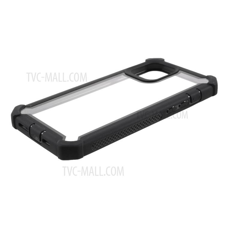 Anti-drop PC+TPU Cover for iPhone 12 5.4 inch - Black-5