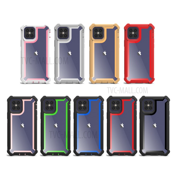 Пк+tpu Anti-dop Cover Для Iphone 12 Pro/12 - Черный-5