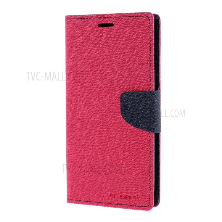 MERCURY GOOSPERY Leather Wallet Case for iPhone 12 Pro Max 6.7 inch - Rose-2