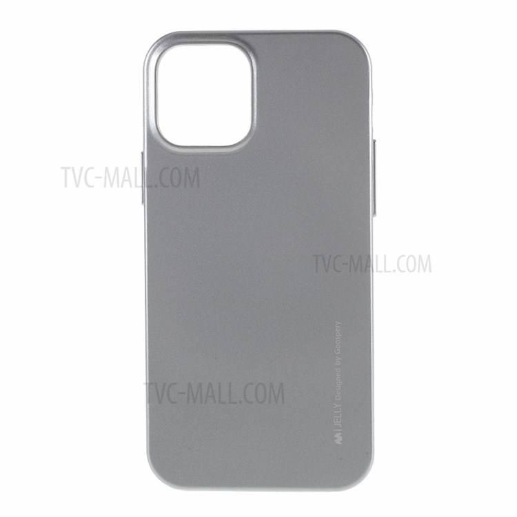 MERCURY GOOSPERY i JELLY TPU Phone Case for iPhone 12 Pro Max 6.7-inch - Grey-1