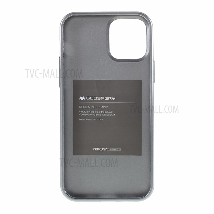 MERCURY GOOSPERY i JELLY TPU Phone Case for iPhone 12 Pro Max 6.7-inch - Grey-2