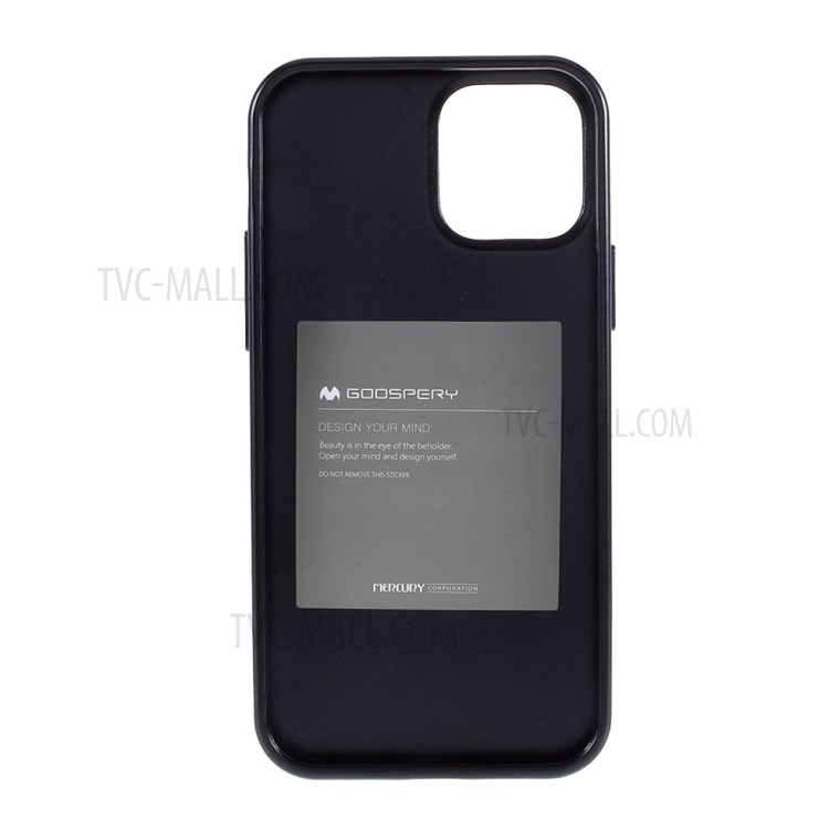 MERCURY GOOSPERY i JELLY TPU Phone Case for iPhone 12 mini - Black-2