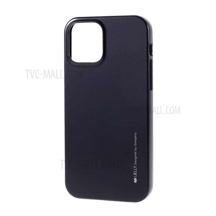 MERCURY GOOSPERY i JELLY TPU Phone Case for iPhone 12 mini - Black-3